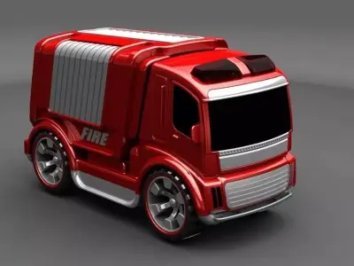 fire truck toys 3D print model