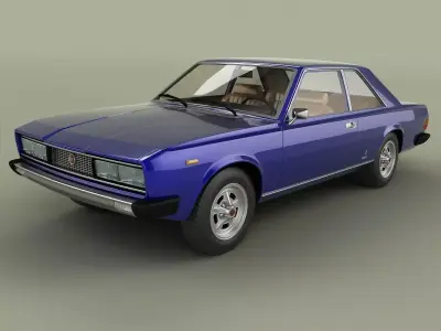 Fiat 130 Coupe 3D model