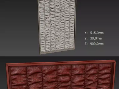 Decorative Relief v6 3D model