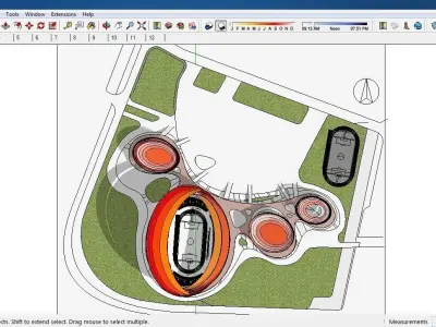 Sketchup Sport - Stadium 101 3D model