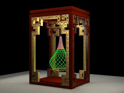 Chinese lantern 3D model
