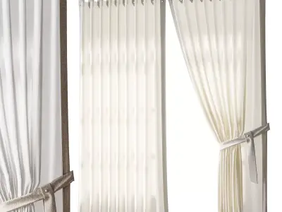 Curtains 06 3D model