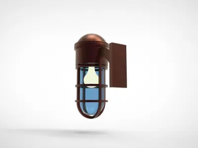 Marine Wall Light 3D model