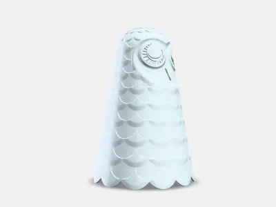 SOLBO Table lamp Low-poly 3D model