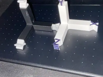 XYZ Cartesian Coordinate Frame 3D model