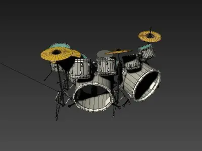 Drum Kit Free 3D model