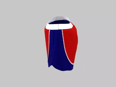 Running Short 3D model