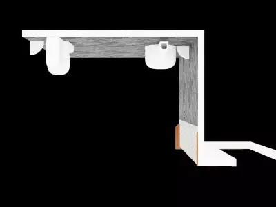 Architectural Wall Free 3D model
