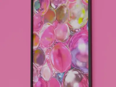 Boble Rose  picture framed Free low-poly 3D model