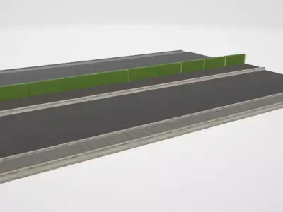 road test Free 3D model