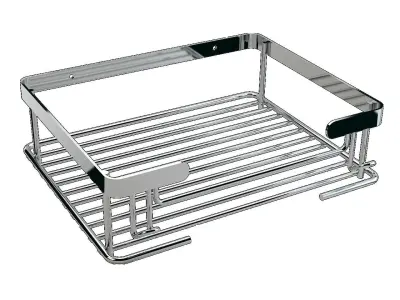 Hotel Square Rustproof Single 3D model