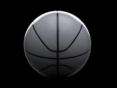 basketball ball 3D model 5