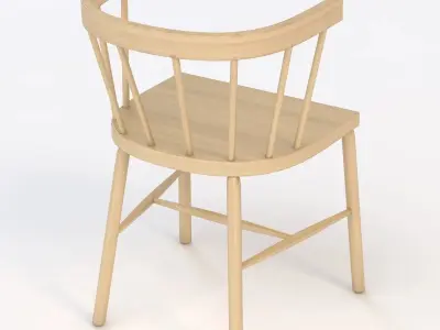 Andrew Indoor Chair 3D model