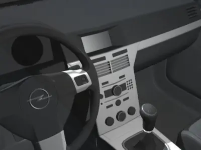 Opel Astra 3D model 3D model