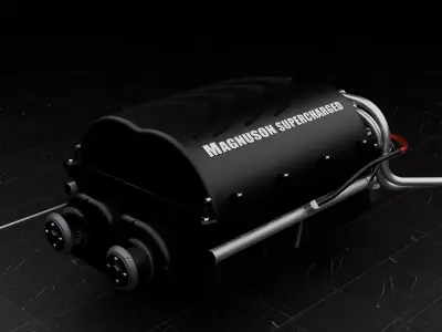Magnuson LS3 Supercharger 3D model