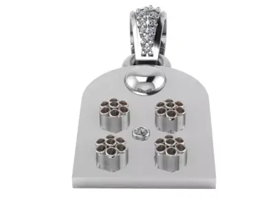  Glamira Pendant 3D print model