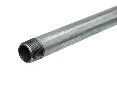 Galvanized Steel Pipe Low-poly 3D model