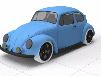 Fusca 3D print model