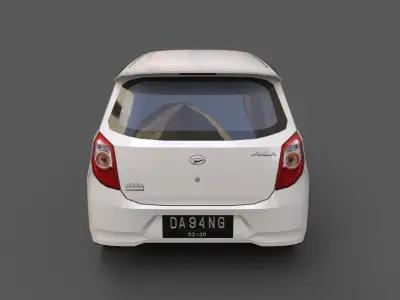 Daihatsu Ayla Low-poly 3D model