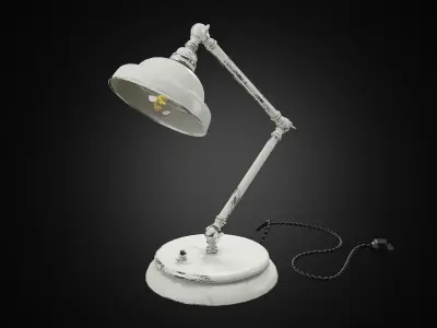 Vintage table lamp 3D model