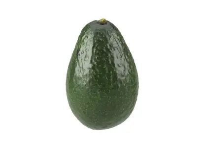 Photorealistic Avocado 3D Scan 2 3D model