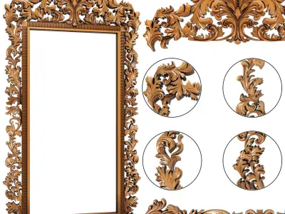 Decorative Ornamental 10 3D model