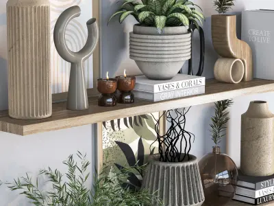 Decorative set 07 3D model