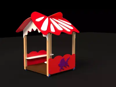 Childrens play house 3D model