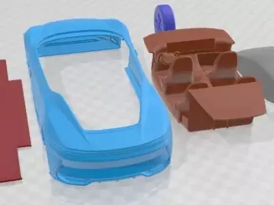 BYD e SEED GT 2019 Printable Car  3D print model