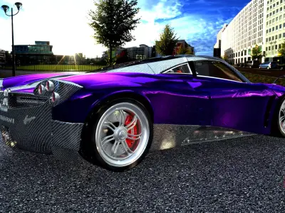 pagani huayra 3D model