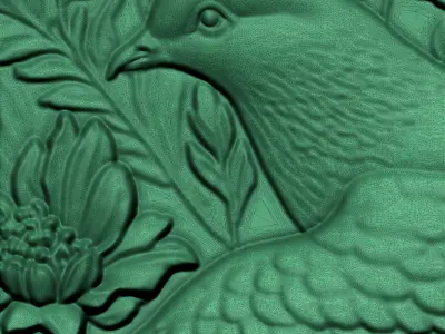 Pigeon A35 3D print model