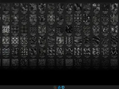 500 Organic Pattern Vol4-Seamless And Tileable Texture