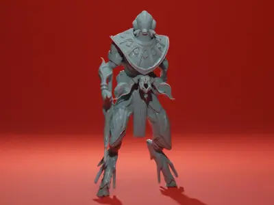 Faun The Fawn - Rogue Sci-fi Satyr Assassin Free 3D print model