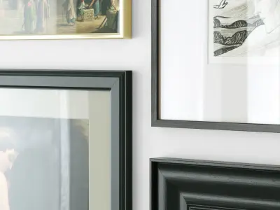 Gallery Wall 145 3D model