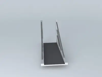 Footbridge ramp 3D model