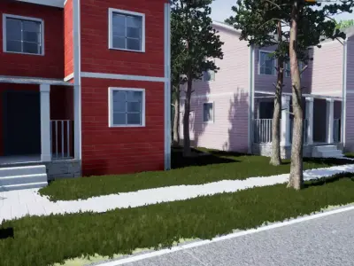 Residential House Pack  3D model