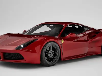 Ferrari 488 GTB 3D model