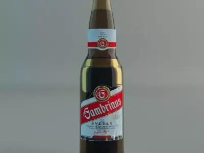 Beer Gambrinus Free 3D model