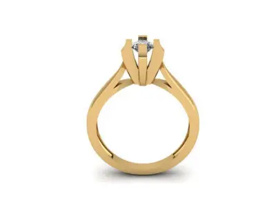 Engagement wedding ring ready to print 3D print model