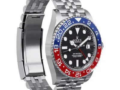 Rolex GMT-Master II pepsi 3D model