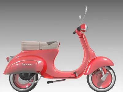 vespa 3D model