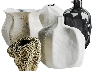 Vase Decor Low-poly 3D model buy