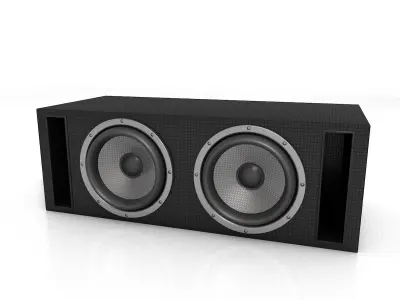 subwoofer car 3D model