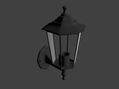 Classic Wall Lamp Free 3D model