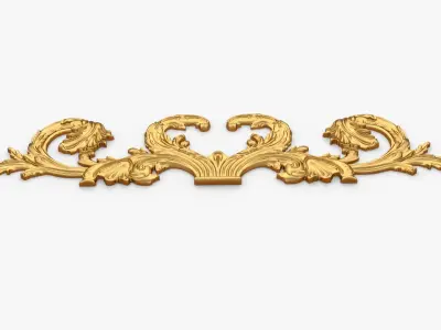 Classic decor ornament 289 3D model