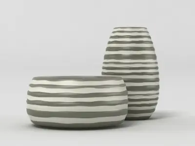 Vase 001 3D model