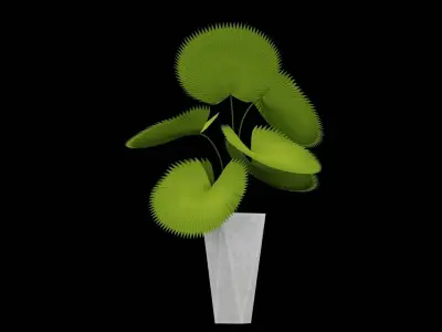 Fern Plant Decor 3D model