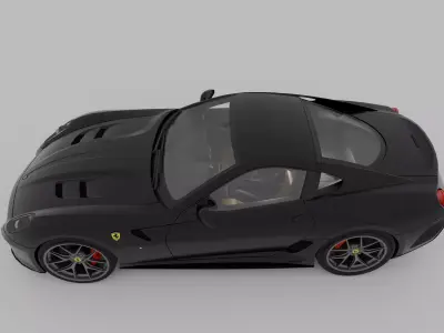 Ferrari 599GTO 3D model