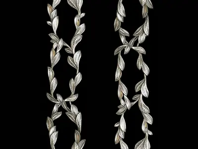 Classic carved 087 3D model