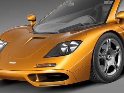 McLaren F1 1994-1998 3D model